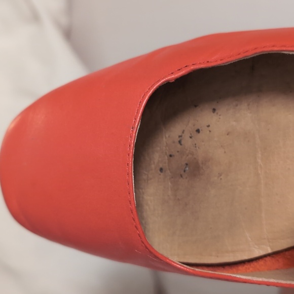 Red Ballet Flats - Picture 3 of 5